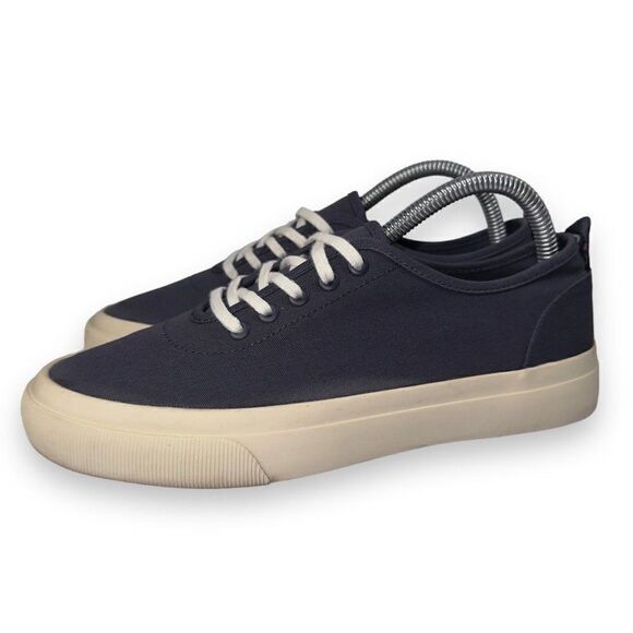 Everlane Tread Forever Casual Sneakers Navy / Cream Women's 8.5 - Picture 2 of 11